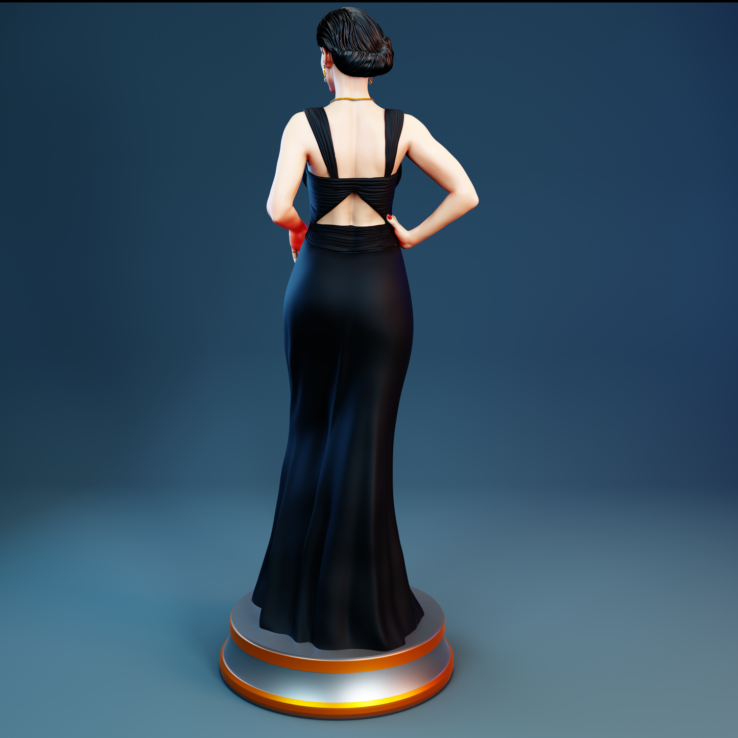 Vesper Lynd Sculpture (75mm to 500mm) - Unassembled/Unpainted/3D Print
