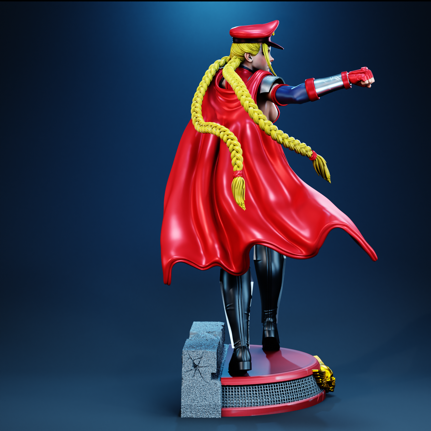 Cammy Sculpture (75mm to 500mm) - Unassembled/Unpainted/3D Print