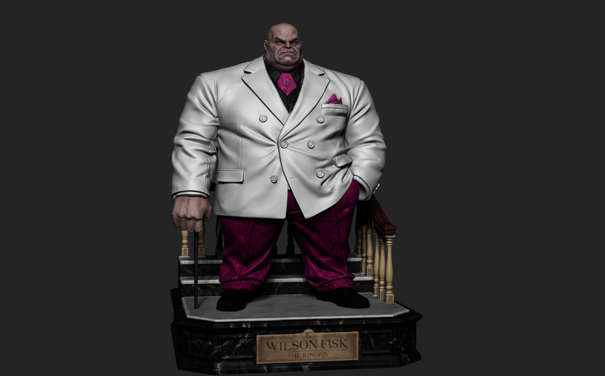 KINGPIN Sculpture (75mm to 500mm) - Unassembled/Unpainted/3D Print