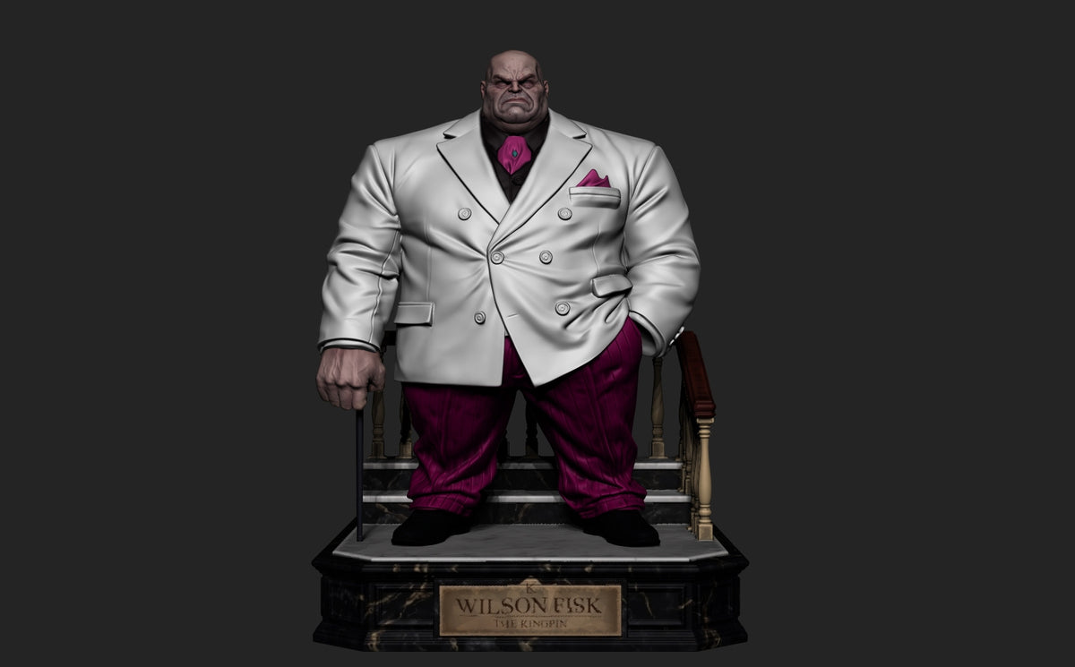 KINGPIN Sculpture (75mm to 500mm) - Unassembled/Unpainted/3D Print