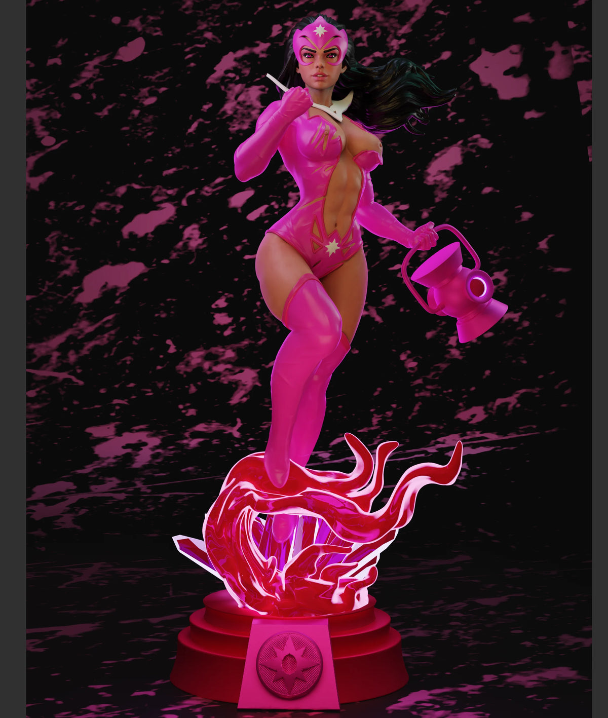 Star Sapphire Corps Sculpture(75mm to 500mm) - Unassembled/Unpainted/3D Print