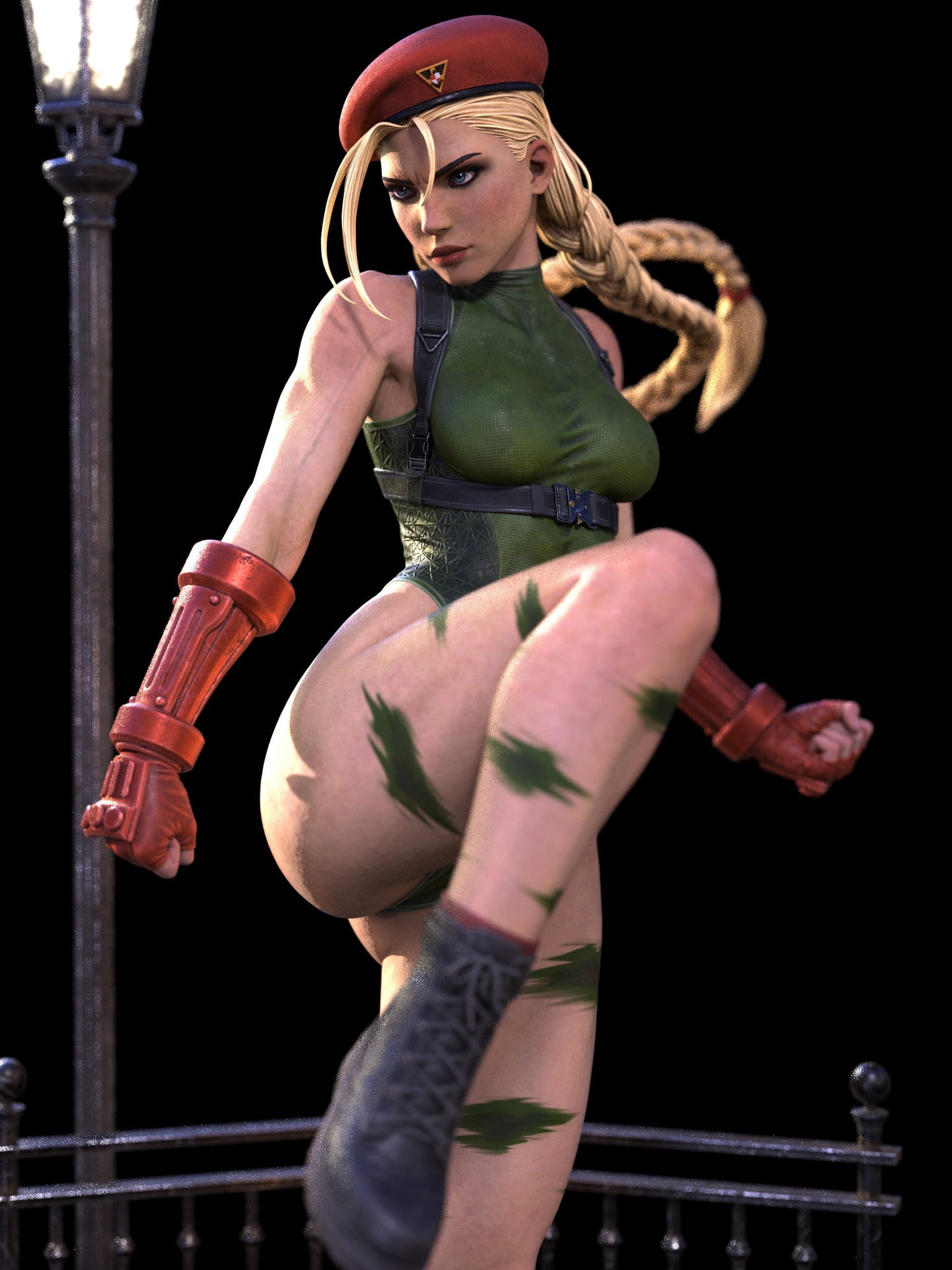 Cammy White Sculpture (75mm to 500mm) - Unassembled/Unpainted/3D Print