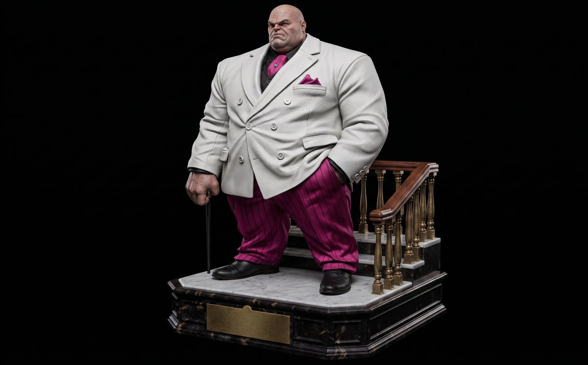KINGPIN Sculpture (75mm to 500mm) - Unassembled/Unpainted/3D Print
