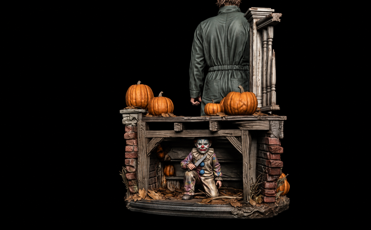 Michael Myers Sculpture(75mm to 500mm) - Unassembled/Unpainted/3D Print