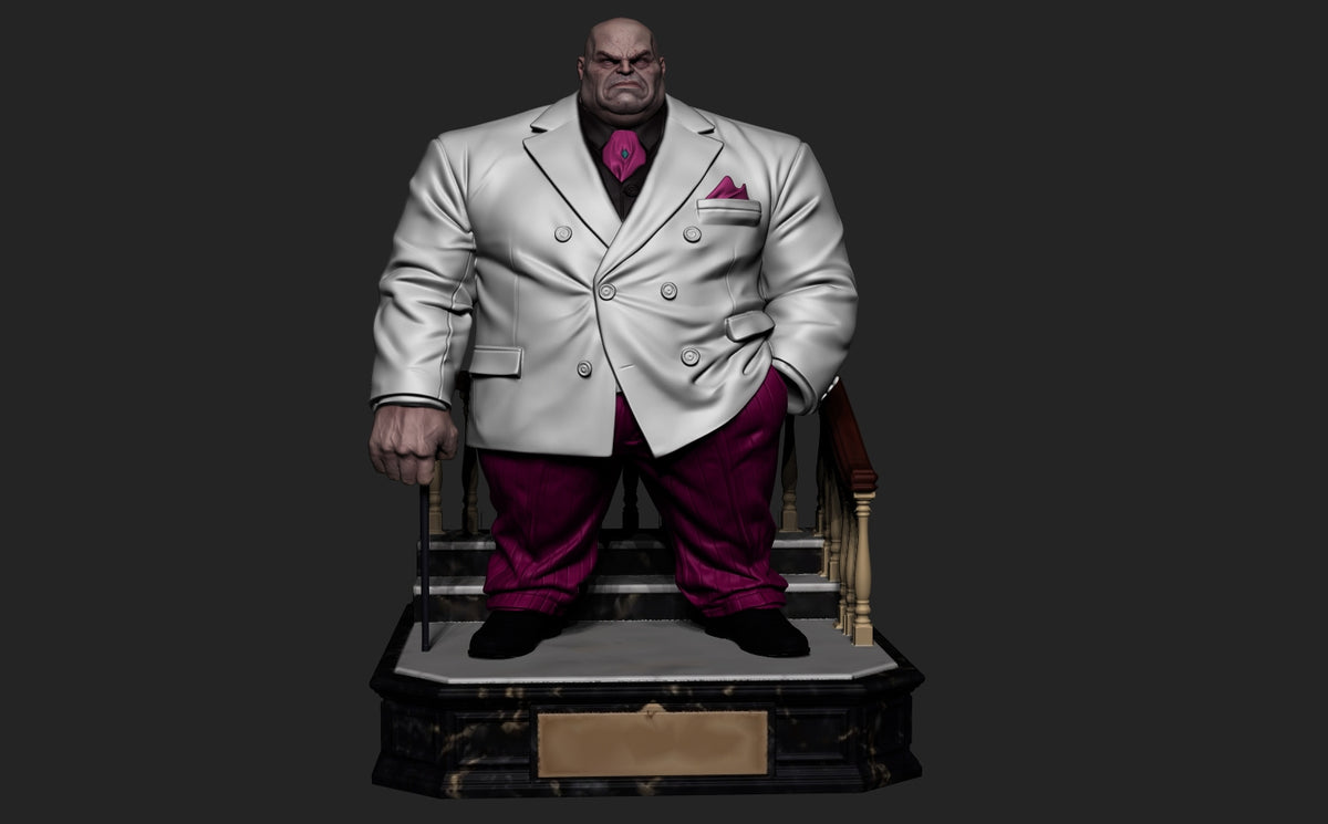KINGPIN Sculpture (75mm to 500mm) - Unassembled/Unpainted/3D Print