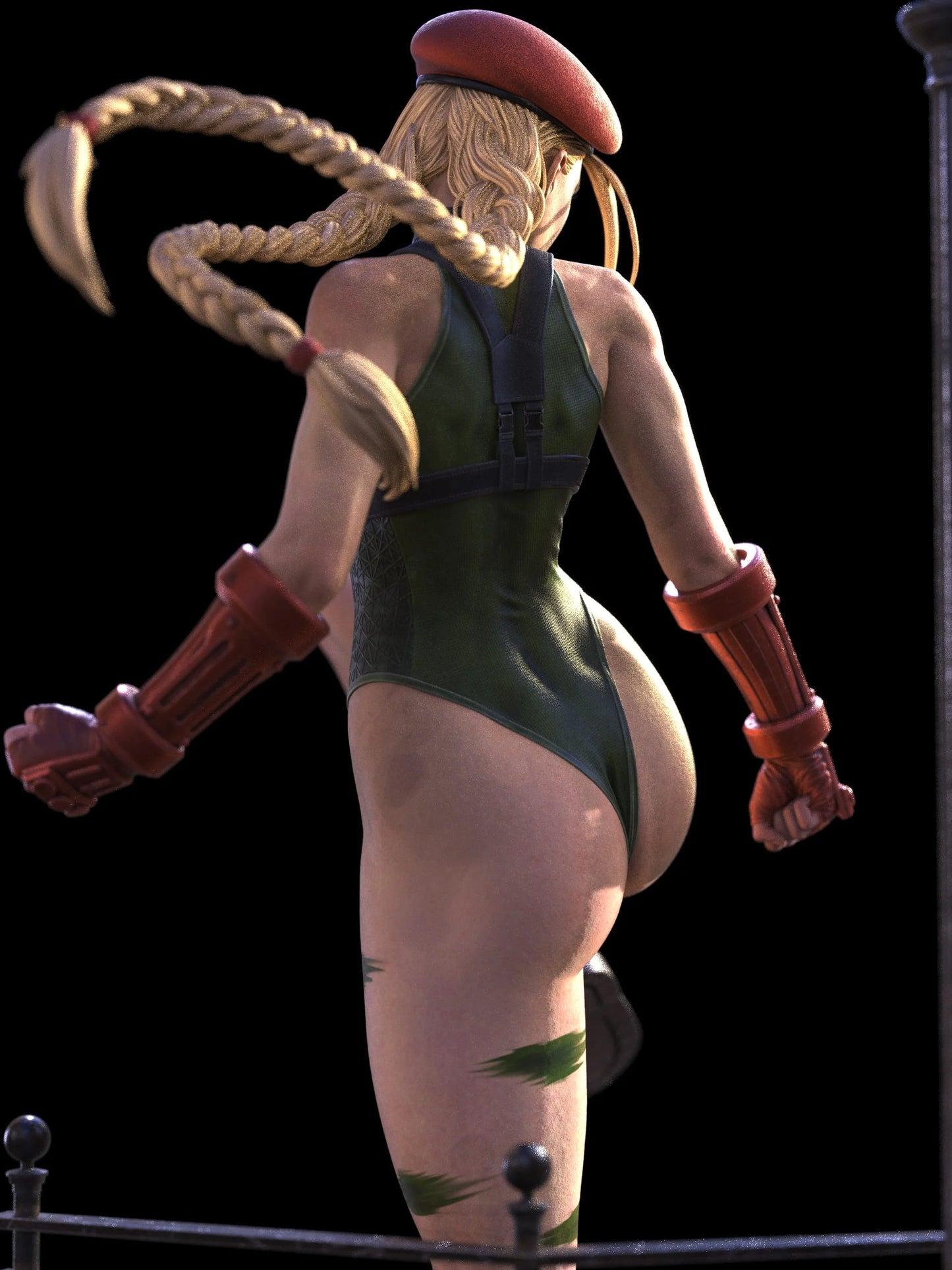 Cammy White Sculpture (75mm to 500mm) - Unassembled/Unpainted/3D Print