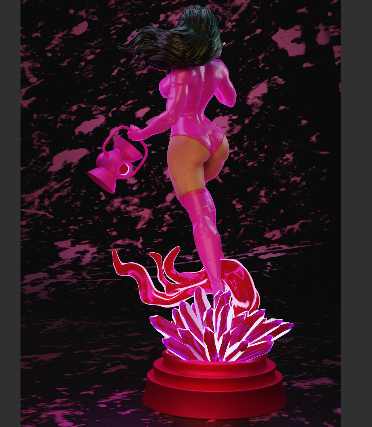 Star Sapphire Corps Sculpture(75mm to 500mm) - Unassembled/Unpainted/3D Print