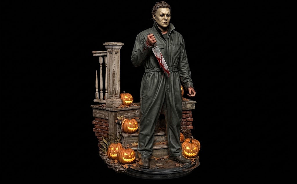 Michael Myers Sculpture(75mm to 500mm) - Unassembled/Unpainted/3D Print