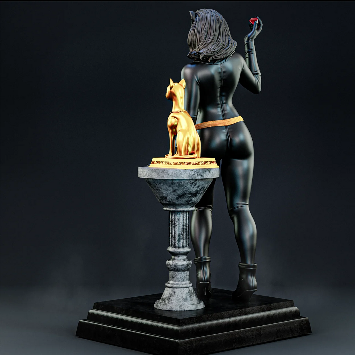 Julie Newmar Catwoman (75mm to 500mm) - Unassembled/Unpainted/3D Print