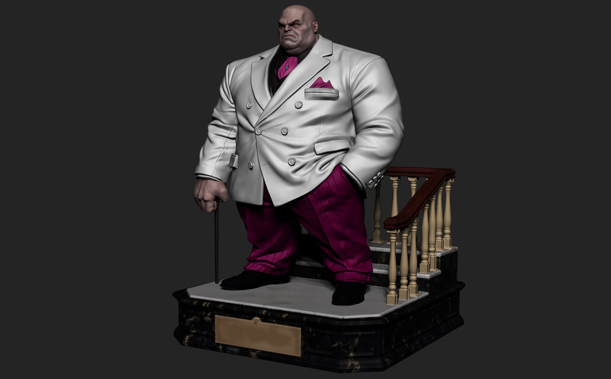 KINGPIN Sculpture (75mm to 500mm) - Unassembled/Unpainted/3D Print