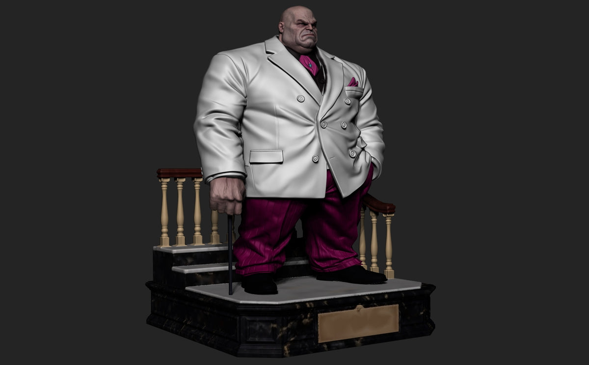 KINGPIN Sculpture (75mm to 500mm) - Unassembled/Unpainted/3D Print