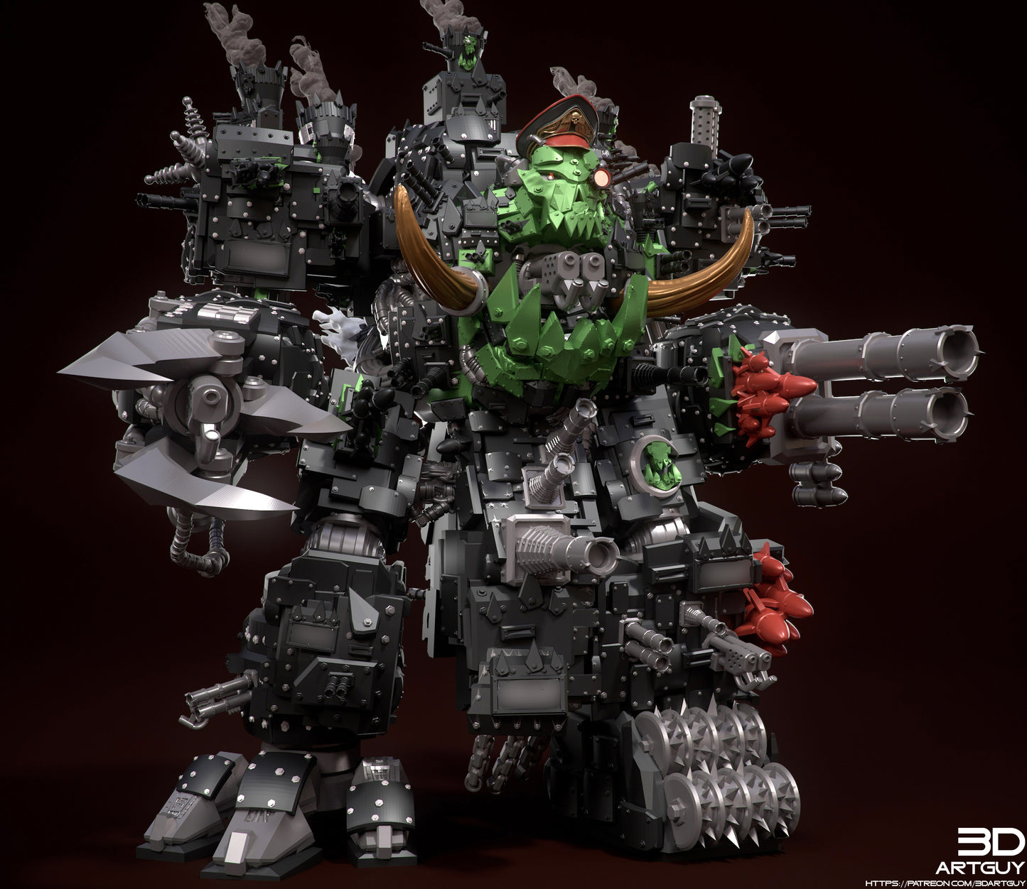 Orc Titan - War Construct - TTRPG - Wargaming - Grimdark