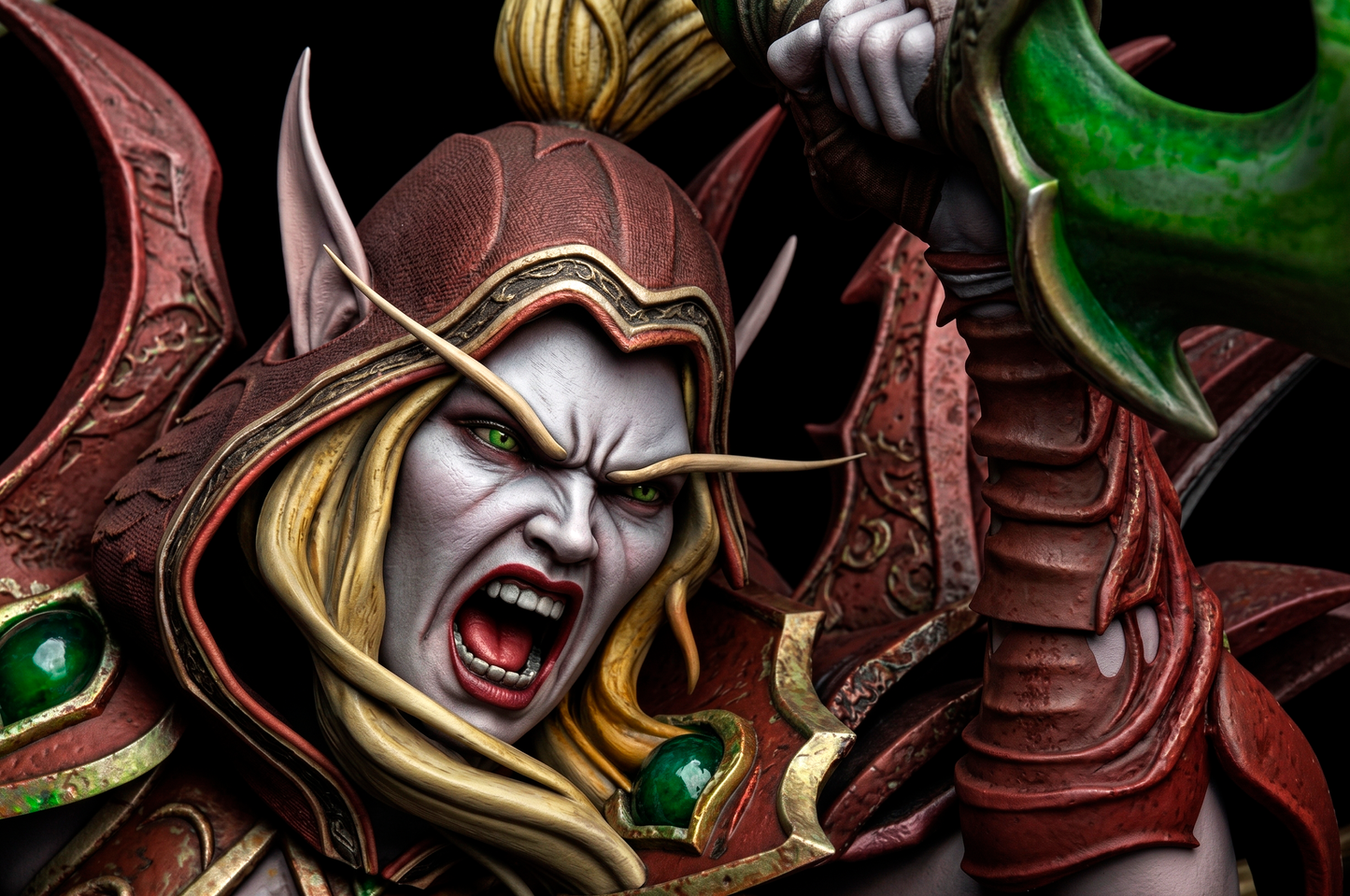 VINDICATOR MARAAD VS VALEERA SANGUINAR Diorama(75mm to 500mm) - Unassembled/Unpainted/3D Print