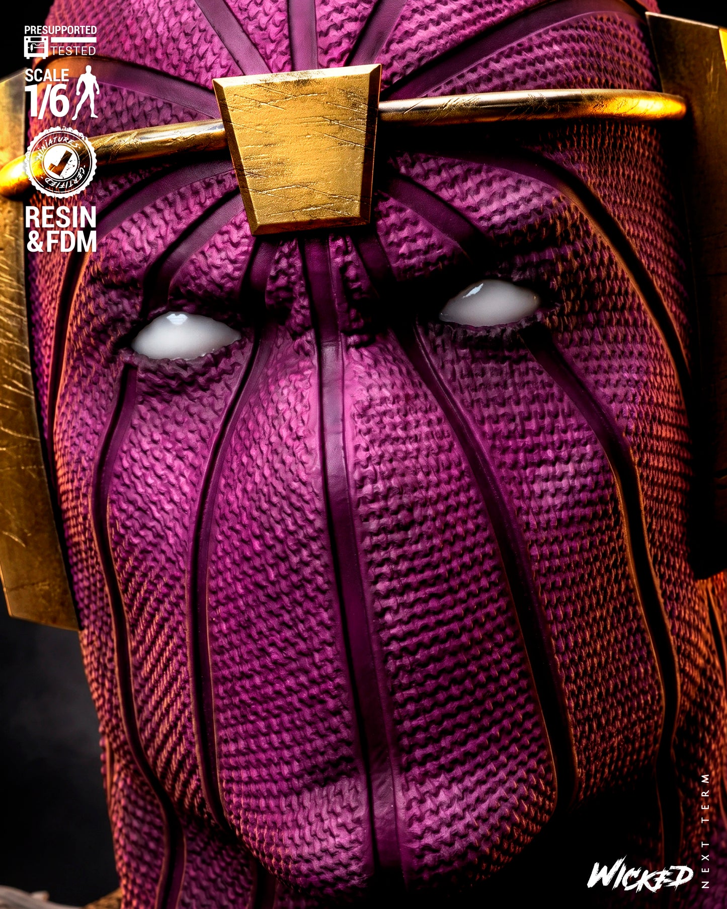Baron Zemo Sculpture (75mm to 500mm) - Unassembled/Unpainted/3D Print