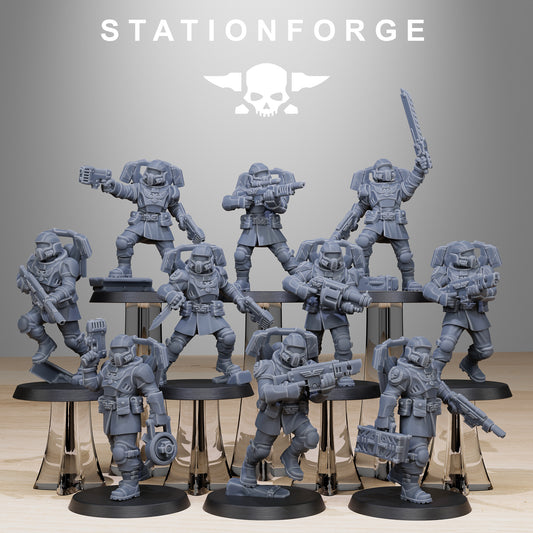 Vaskar Jump Squad (x10) TTRPG - Wargaming - Grimdark
