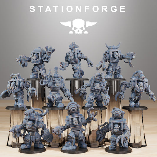 Orkaz Steelbrutes (x10) - TTRPG - Wargaming - Grimdark