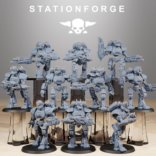 Scavenger Mechanods (x10) - TTRPG - Wargaming - Grimdark