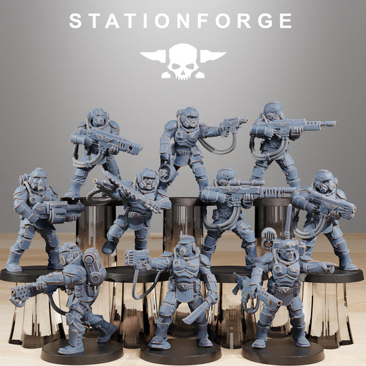 Vaskar Commandos (x10) - TTRPG - Wargaming - Grimdark