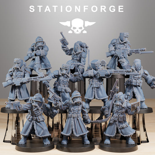 GrimGuard Frostwatch (x10) TTRPG - Wargaming - Grimdark