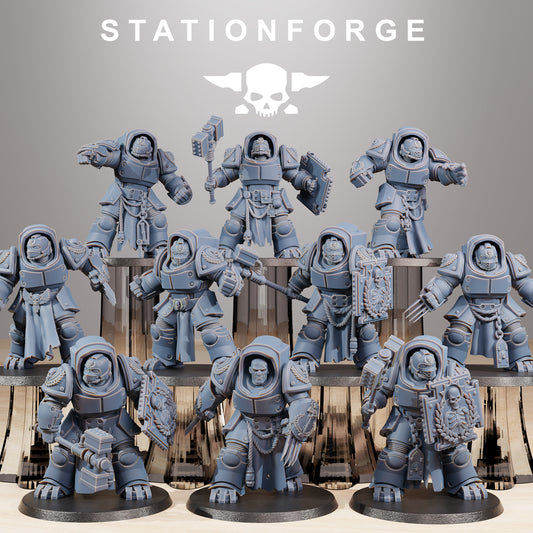 Socratis Vanguard Melee Unit(x10) - TTRPG - Wargaming - Grimdark