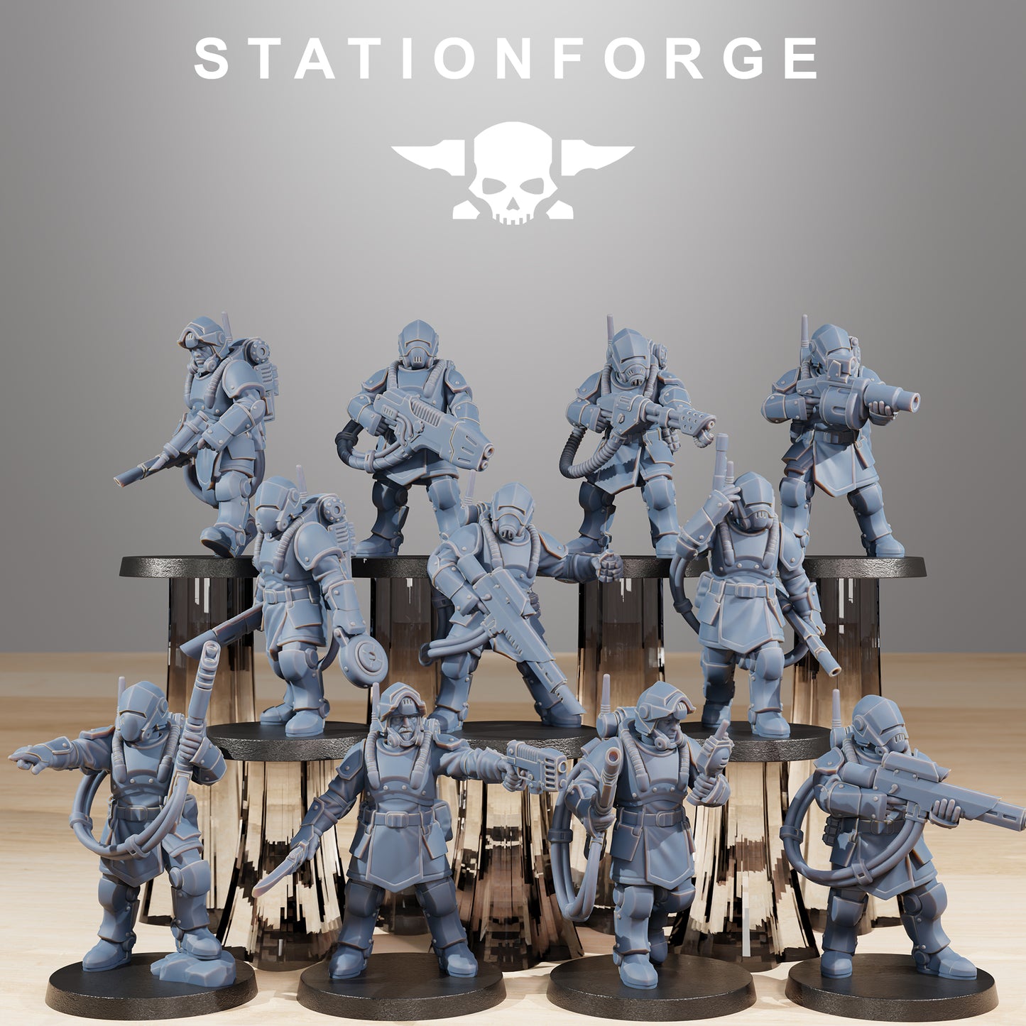 RoyalGuard Commandos (x11) - TTRPG - Wargaming - Grimdark