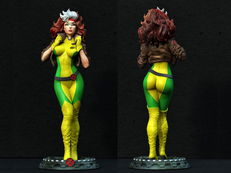 Rogue SFW/NSFW Sculpture (75mm to 500mm) - Unassembled/Unpainted/3D Print