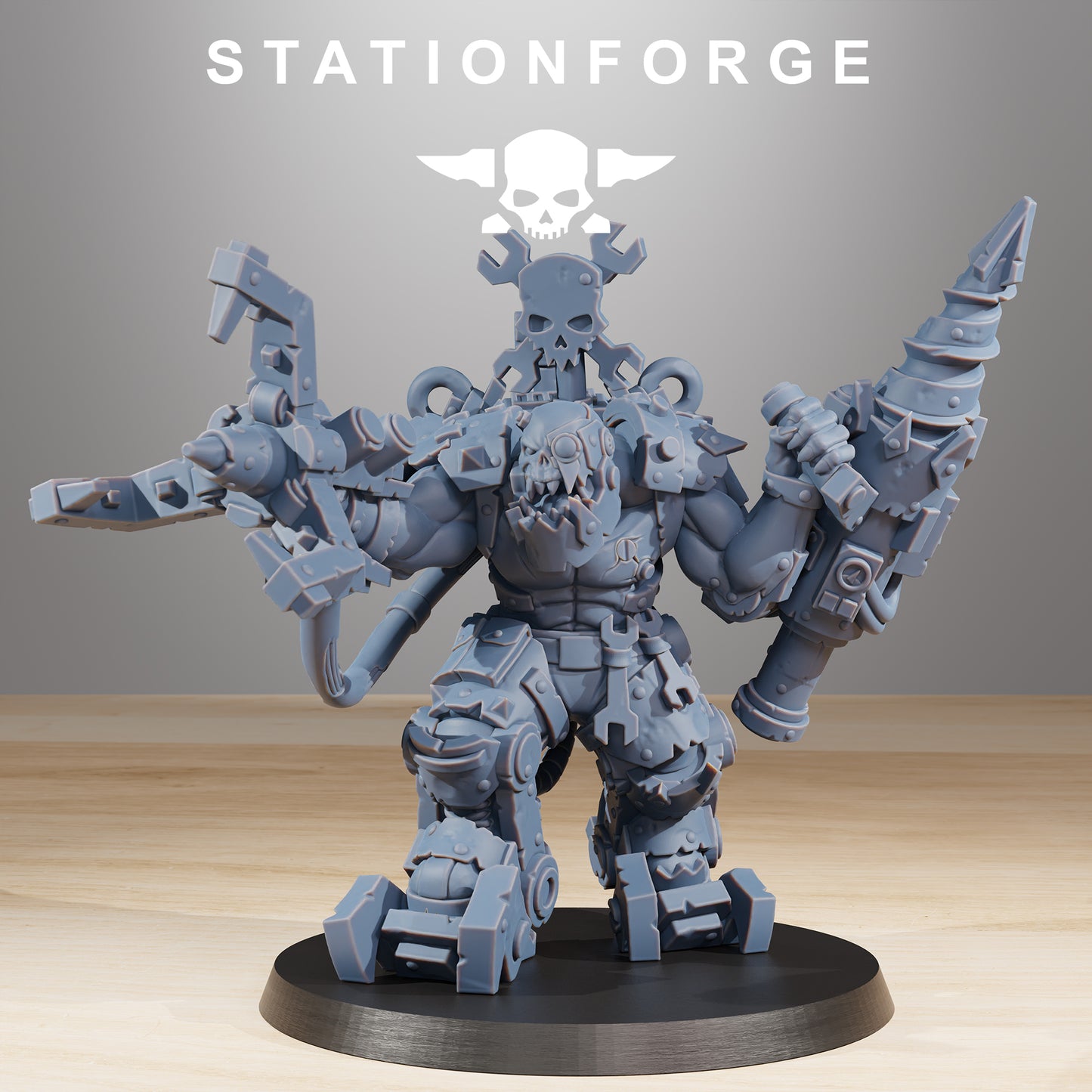 Orkaz Exo Boss - TTRPG - Wargaming - Grimdark