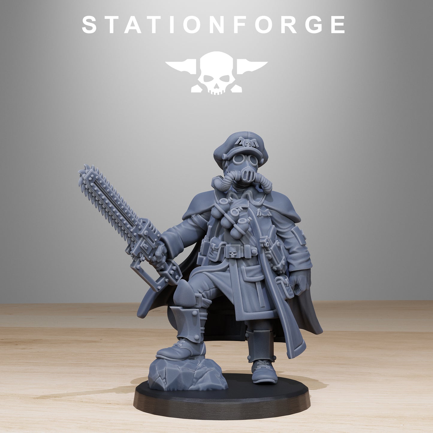 GrimGuard Frostwatch Officer (x2) - TTRPG - Wargaming - Grimdark