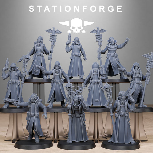 GrimCorp Seers (x10) - TTRPG - Wargaming - Grimdark