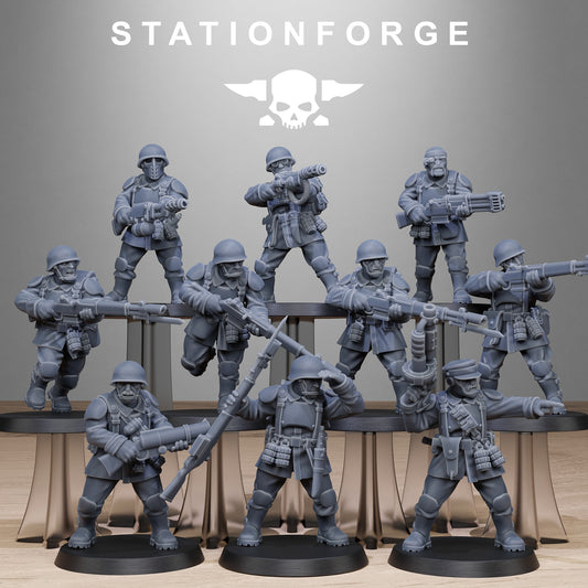 FreeGuard Infantry (x10) - TTRPG - Wargaming - Grimdark