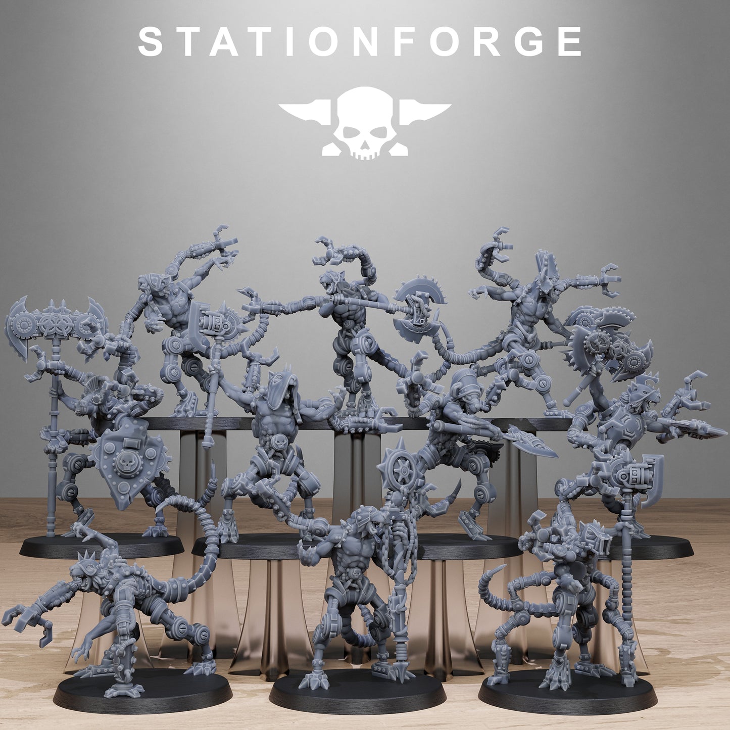 Raticus Technoclaw (x10) - TTRPG - Wargaming - Grimdark