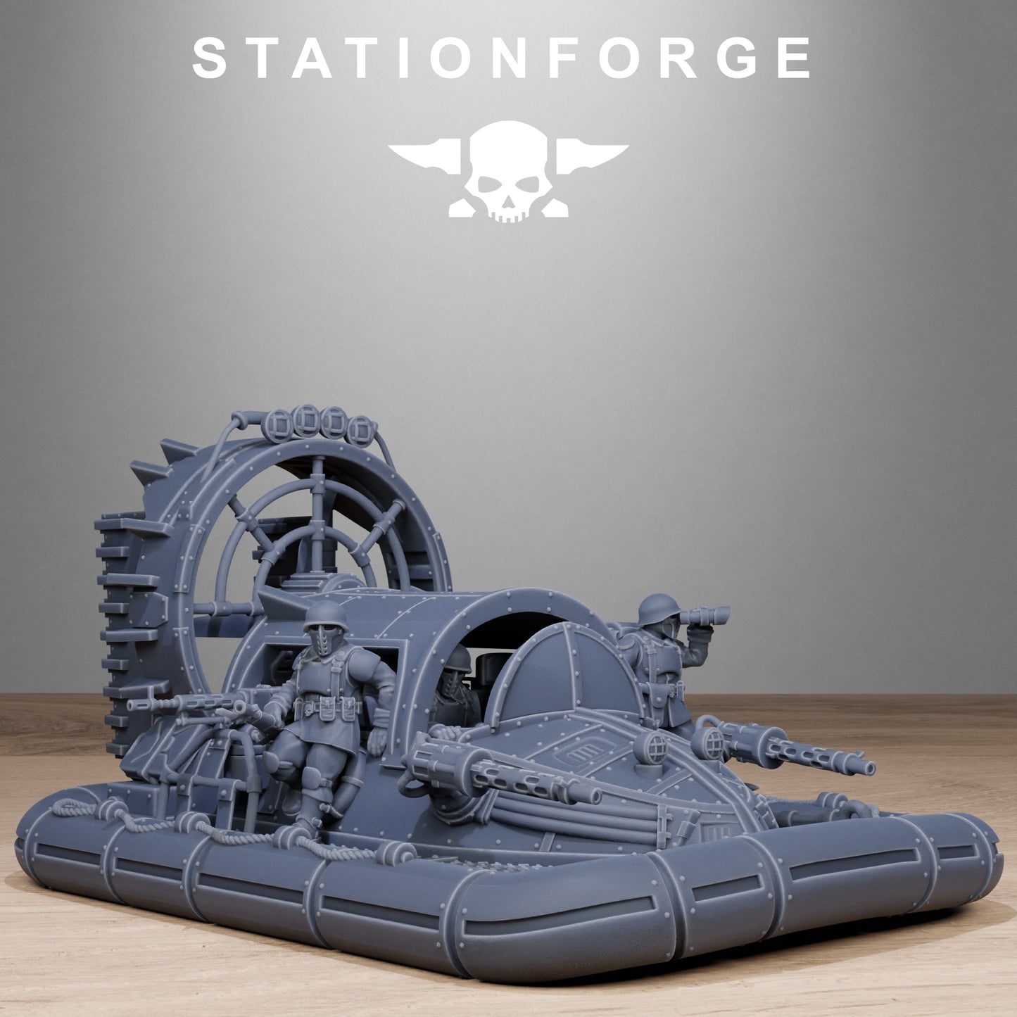 FreeGuard Hovercraft - TTRPG - Wargaming - Grimdark