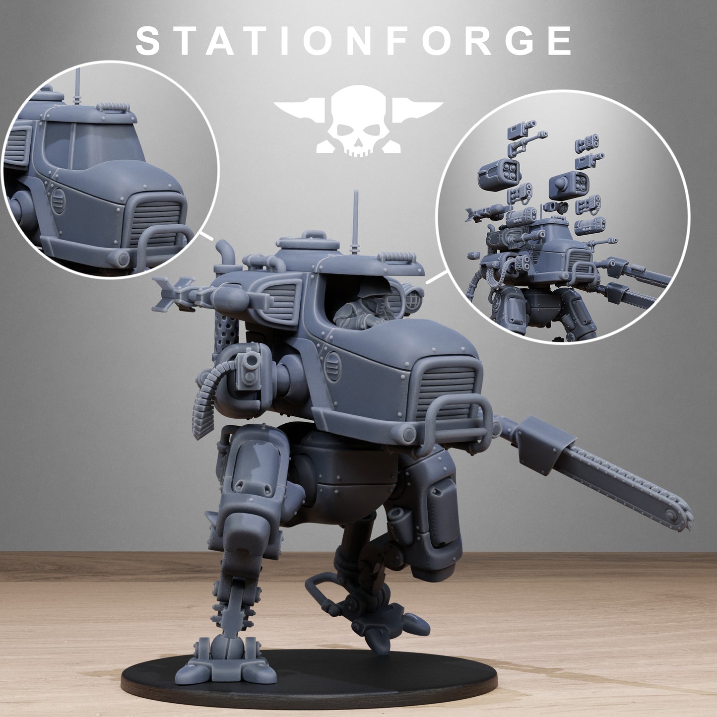FreeGuard Walker - TTRPG - Wargaming - Grimdark