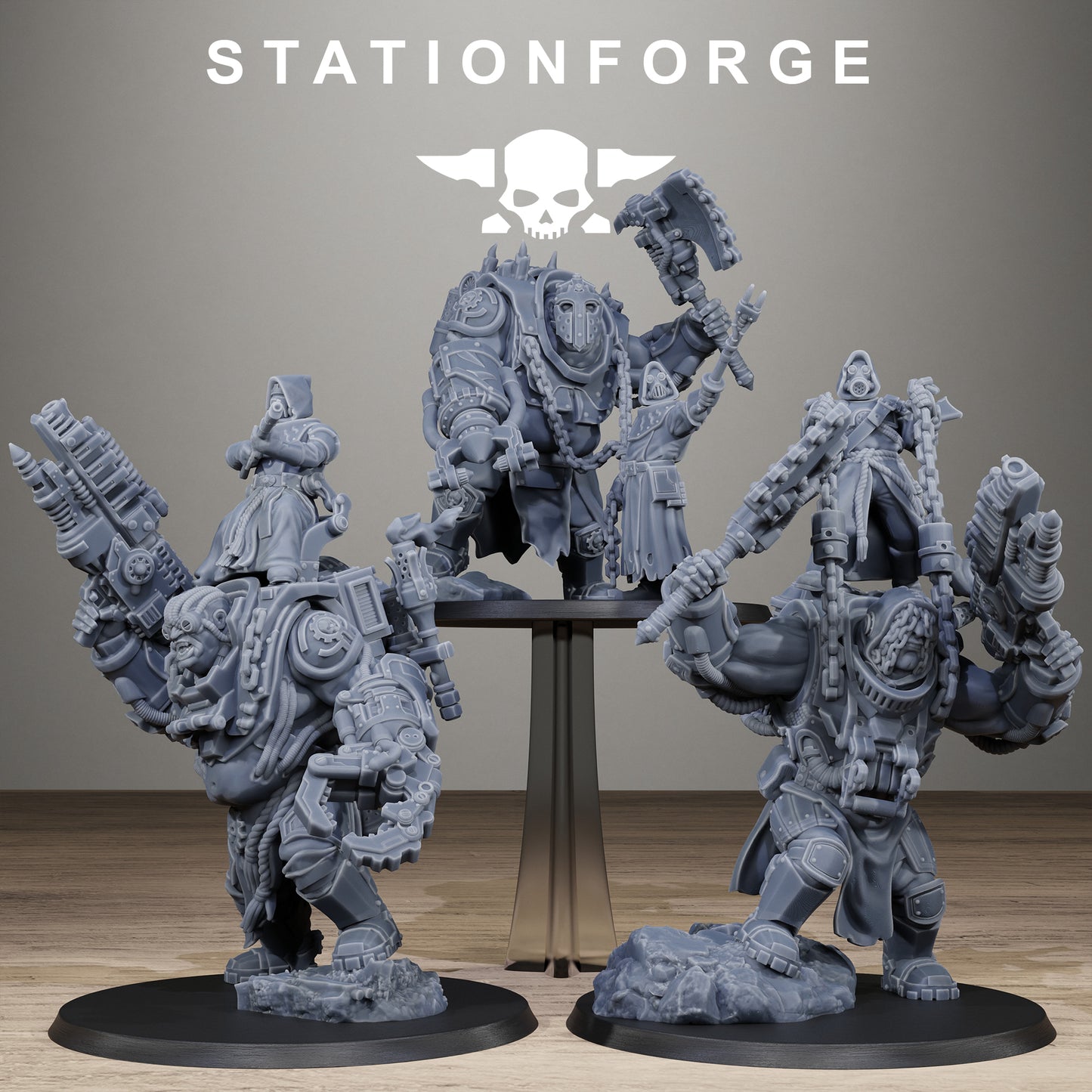 Scavenger Beast Controllers (x3) - TTRPG - Wargaming - Grimdark