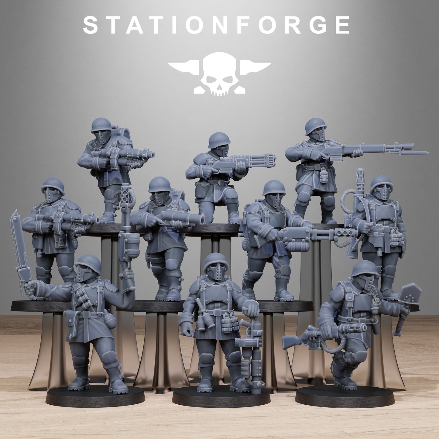FreeGuard Builder Kit (x10) - TTRPG - Wargaming - Grimdark