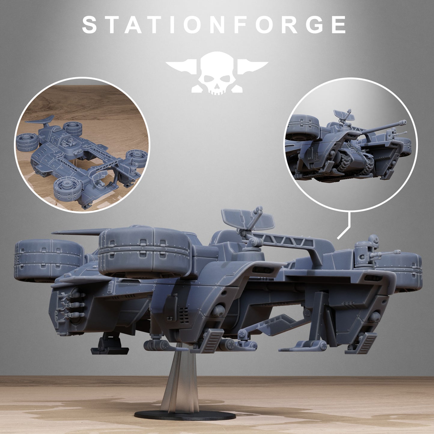 FreeGuard Skycrane - TTRPG - Wargaming - Grimdark