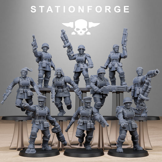 FreeGuard Sisters (x10) - TTRPG - Wargaming - Grimdark
