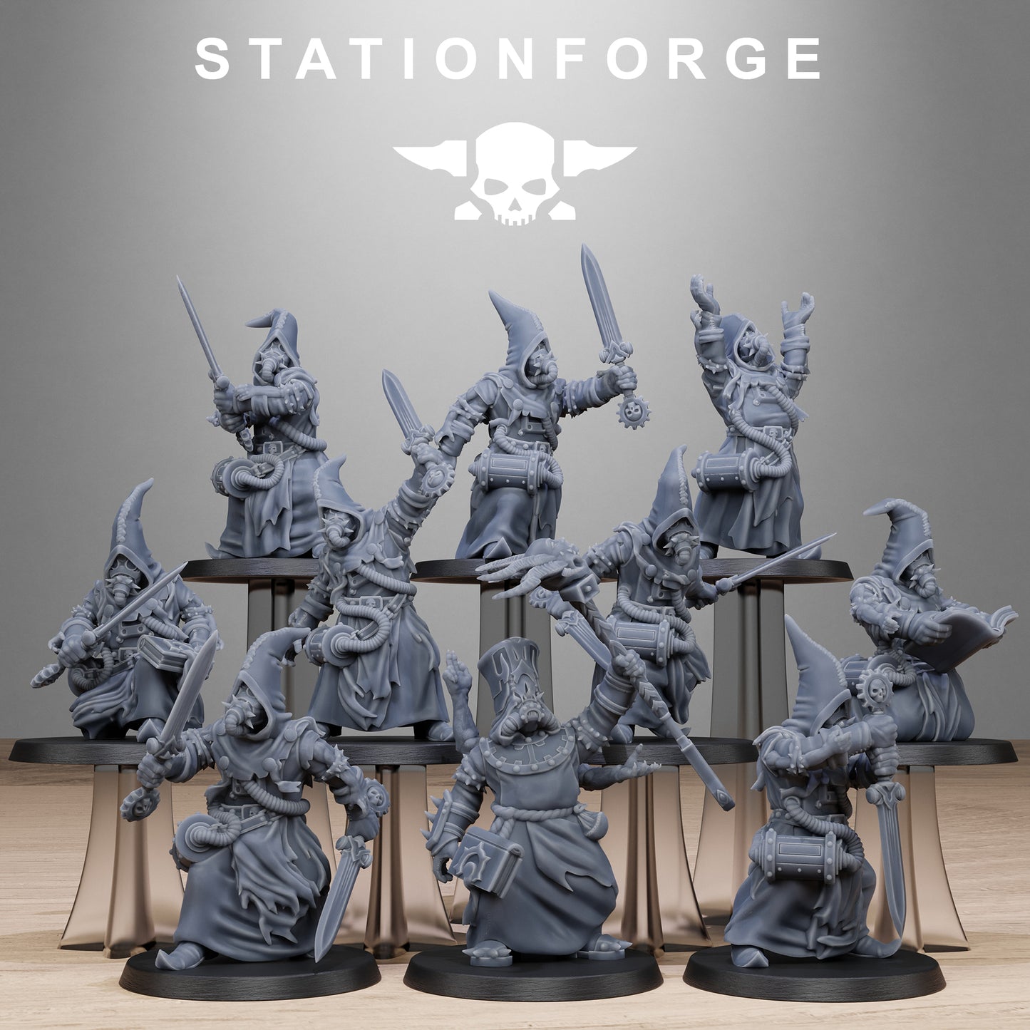 Scavenger Mystics (x10) - TTRPG - Wargaming - Grimdark