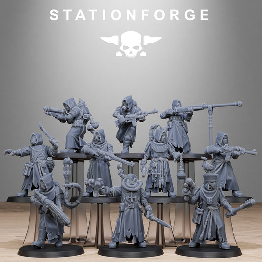 Scavenger Sanctum Infantry (x10) - TTRPG - Wargaming - Grimdark