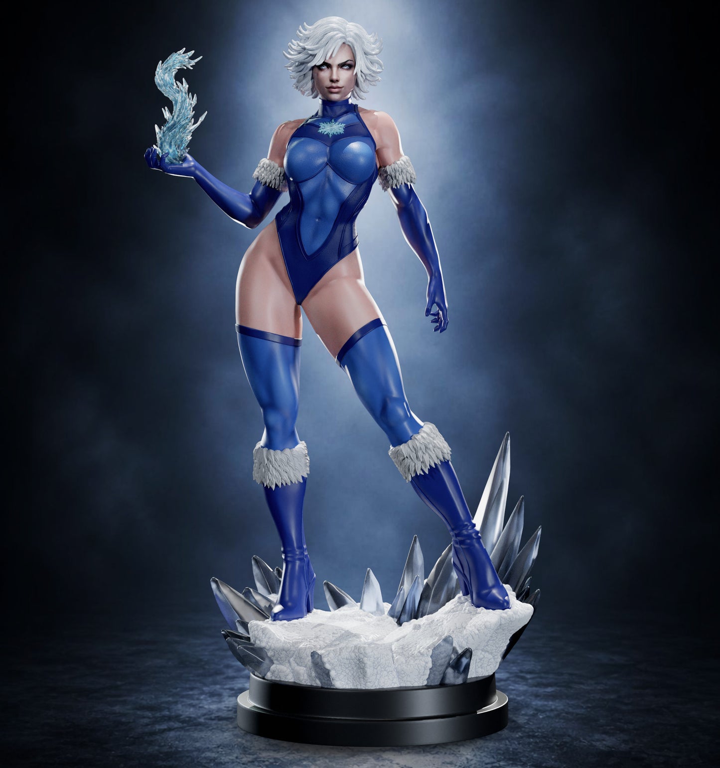 Killer Frost Sculpture (75mm to 500mm) - Unassembled/Unpainted/3D Print