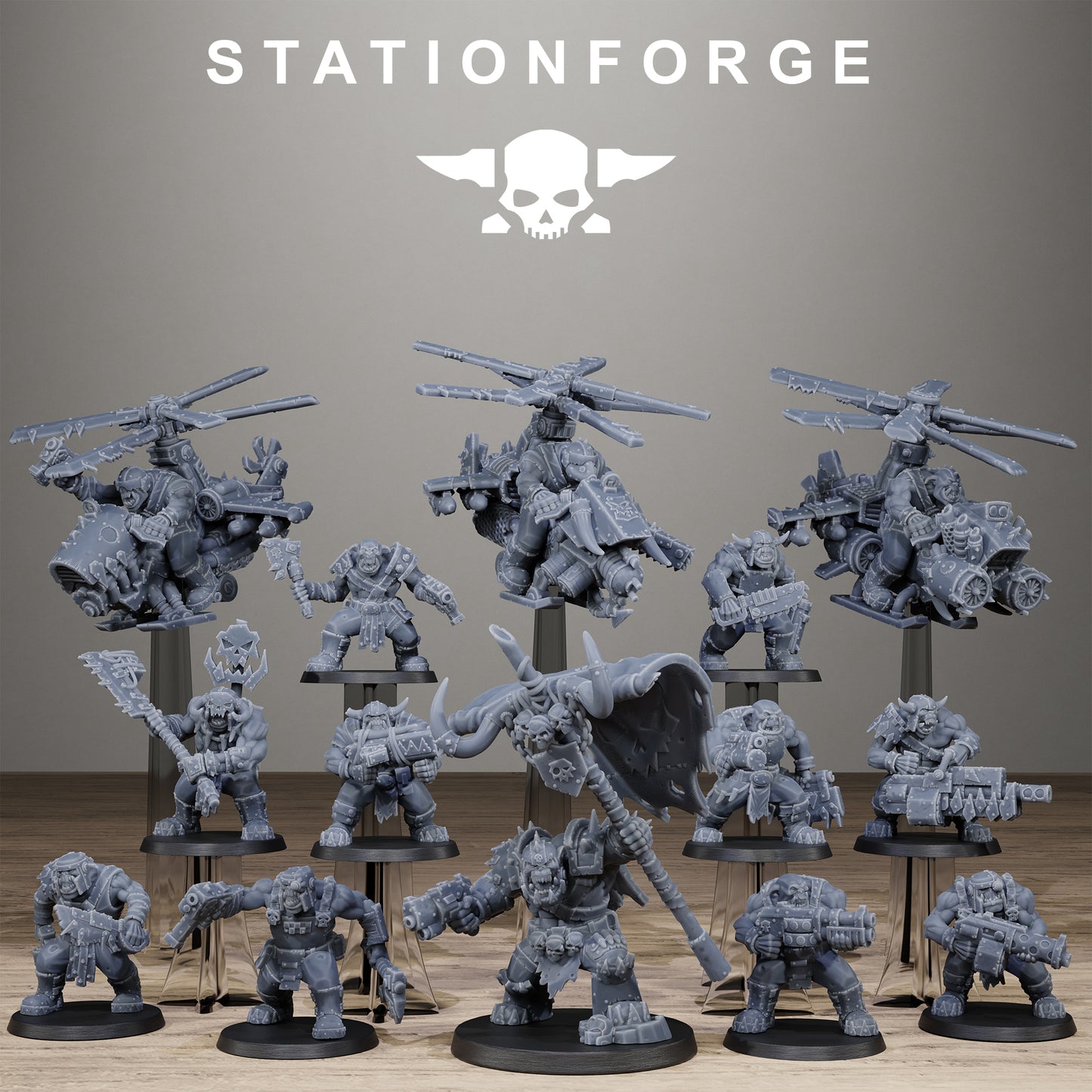 Orkaz Starter Pack (x14) - TTRPG - Wargaming - Grimdark