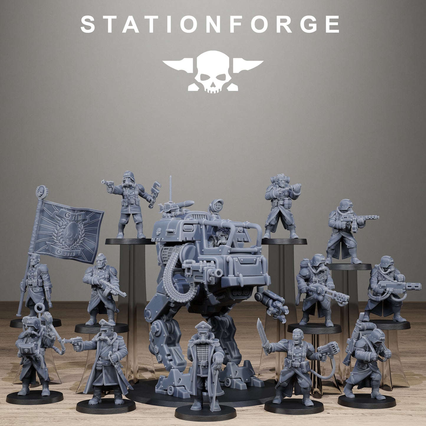 GrimGuard Starter Pack (x13) - TTRPG - Wargaming - Grimdark