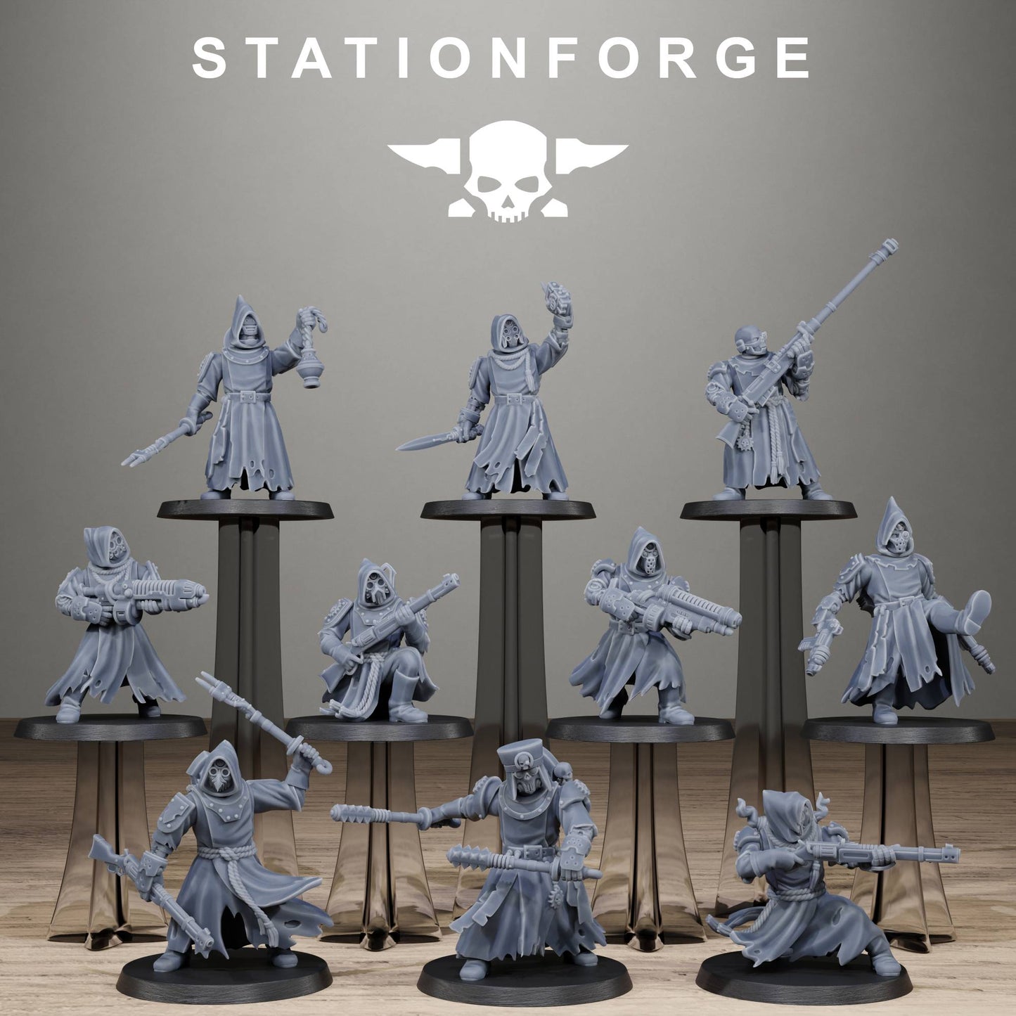 Scavenger Dustbounders (x10) - TTRPG - Wargaming - Grimdark