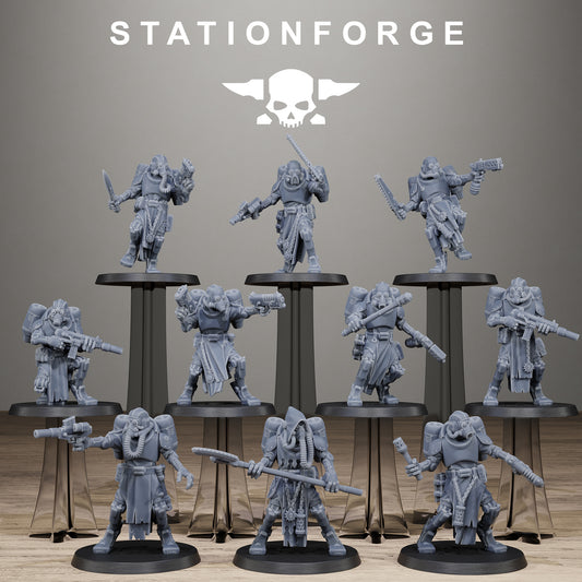 Scavenger Drop Reavers(X10) - TTRPG - Wargaming - Grimdark