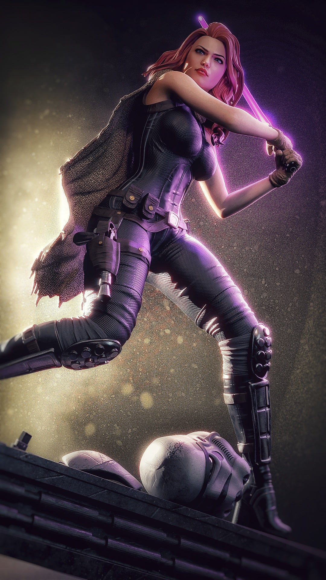Mara Jade Sculpture (75mm to 500mm) - Unassembled/Unpainted/3D Print