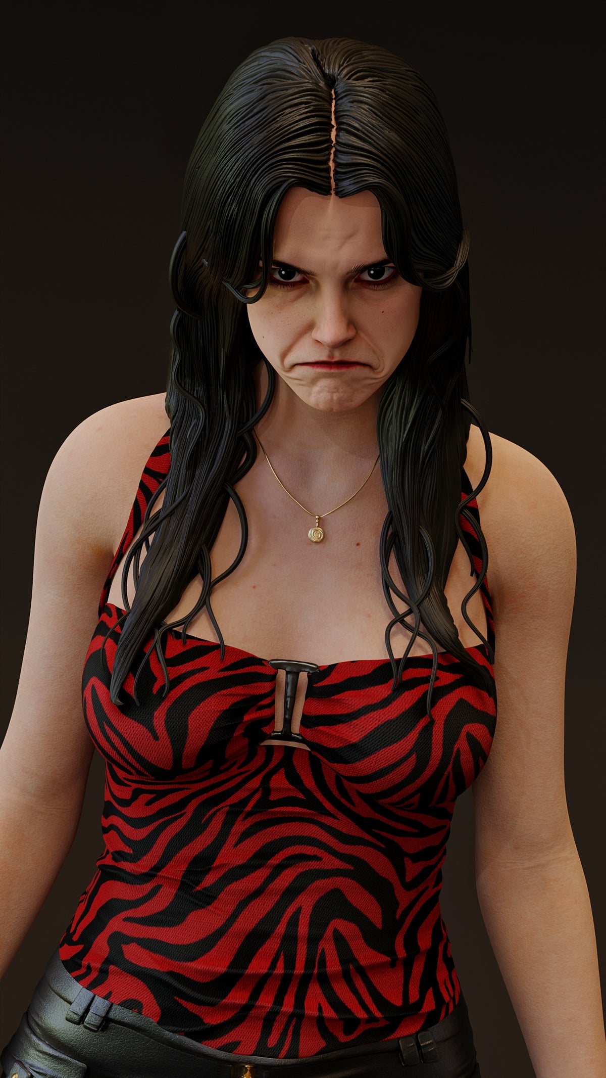 Obsessed with Nikki Sculpture (75mm to 500mm) - Unassembled/Unpainted/3D Print