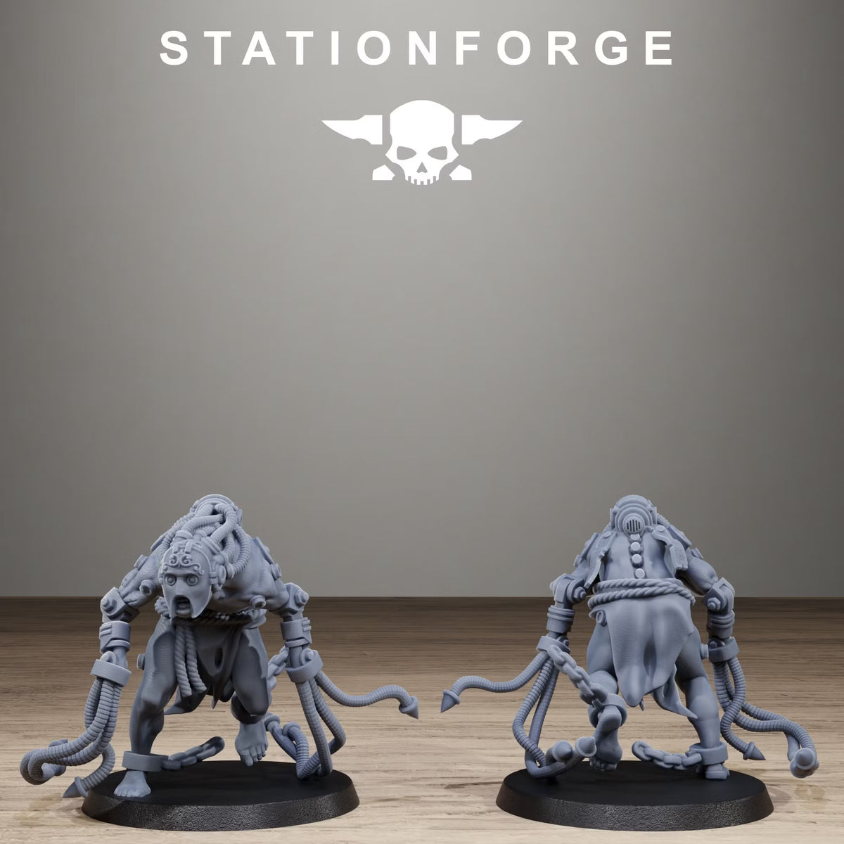 GrimCorp Stragglers (x10) - TTRPG - Wargaming - Grimdark