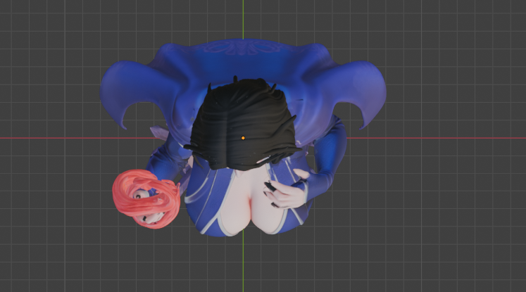 Raven Bust (75mm to 500mm) - Unassembled/Unpainted/3D Print