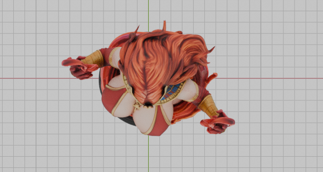 Scarlet Witch Pharoah Sorceress Bust(75mm to 500mm) - Unassembled/Unpainted/3D Print
