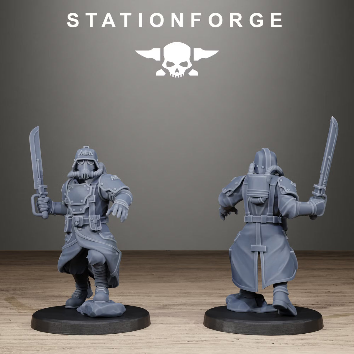 GrimGuard Melee Squad (x10) - TTRPG - Wargaming - Grimdark